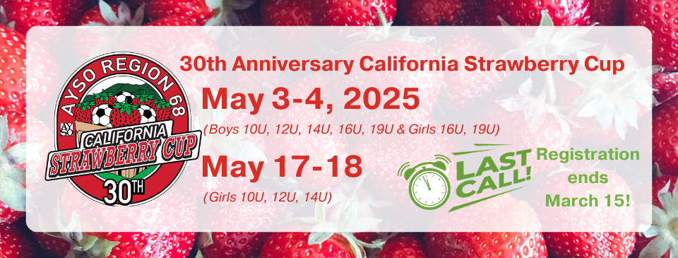 California Strawberry Cup